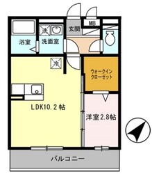 ラベニールの物件間取画像